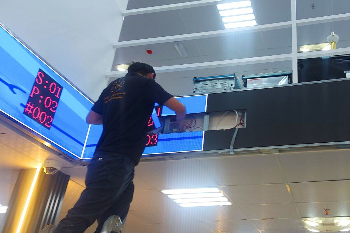 LED Installation at Arab Sea Trading 2