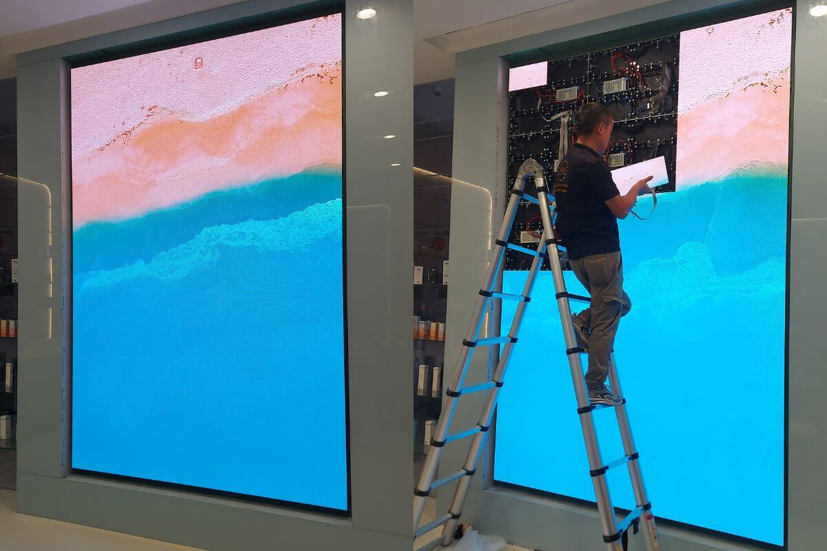 LED installation BURJEEL BY THE BEACH 4