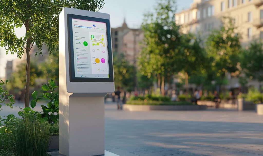 Outdoor digital kiosk 2