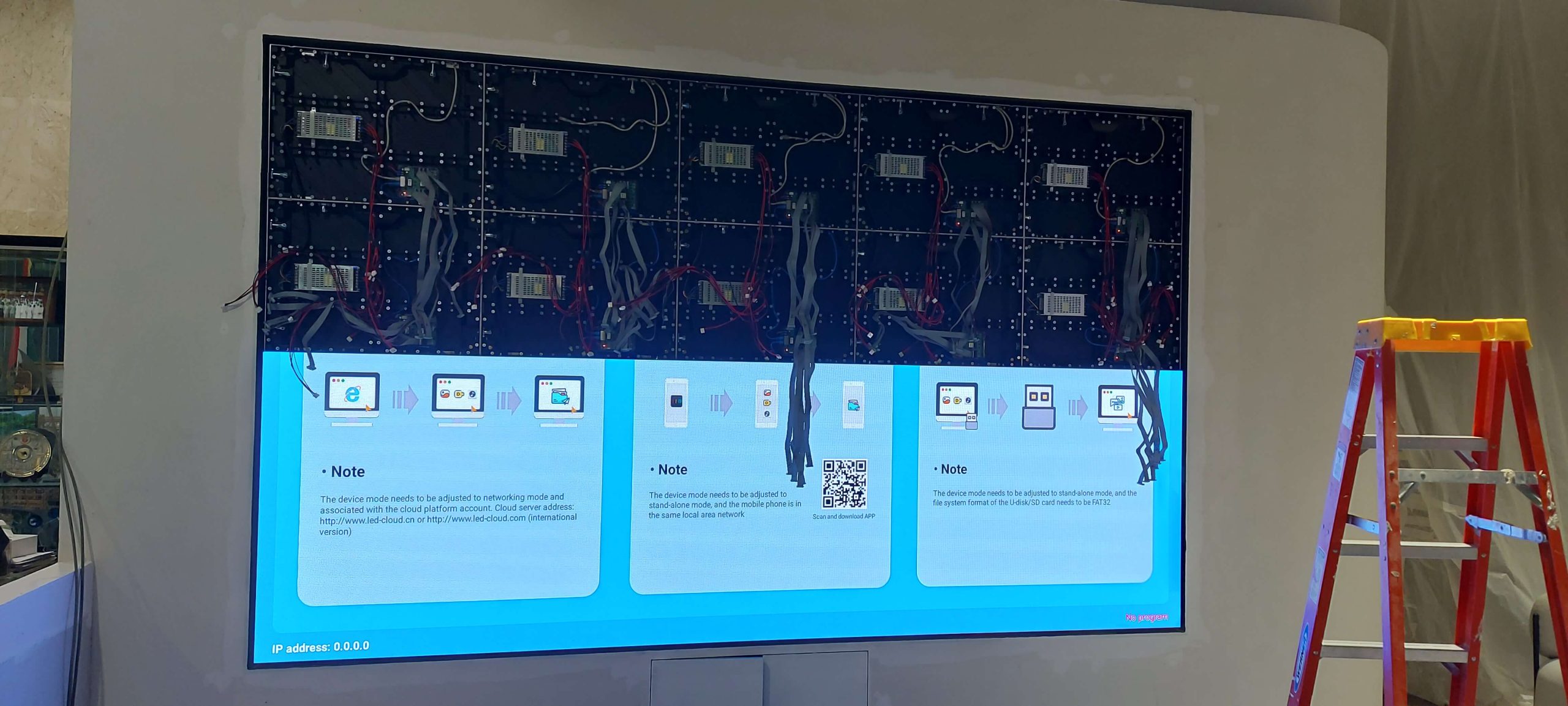 LED Installation Department of Economic