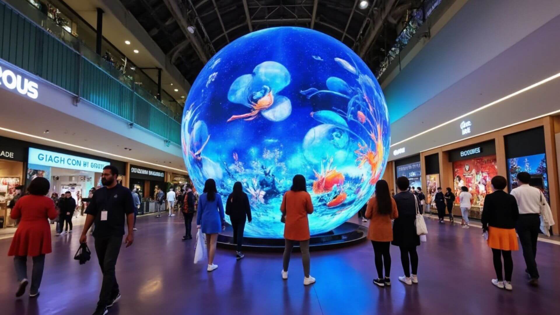 Spherical LED displays 2