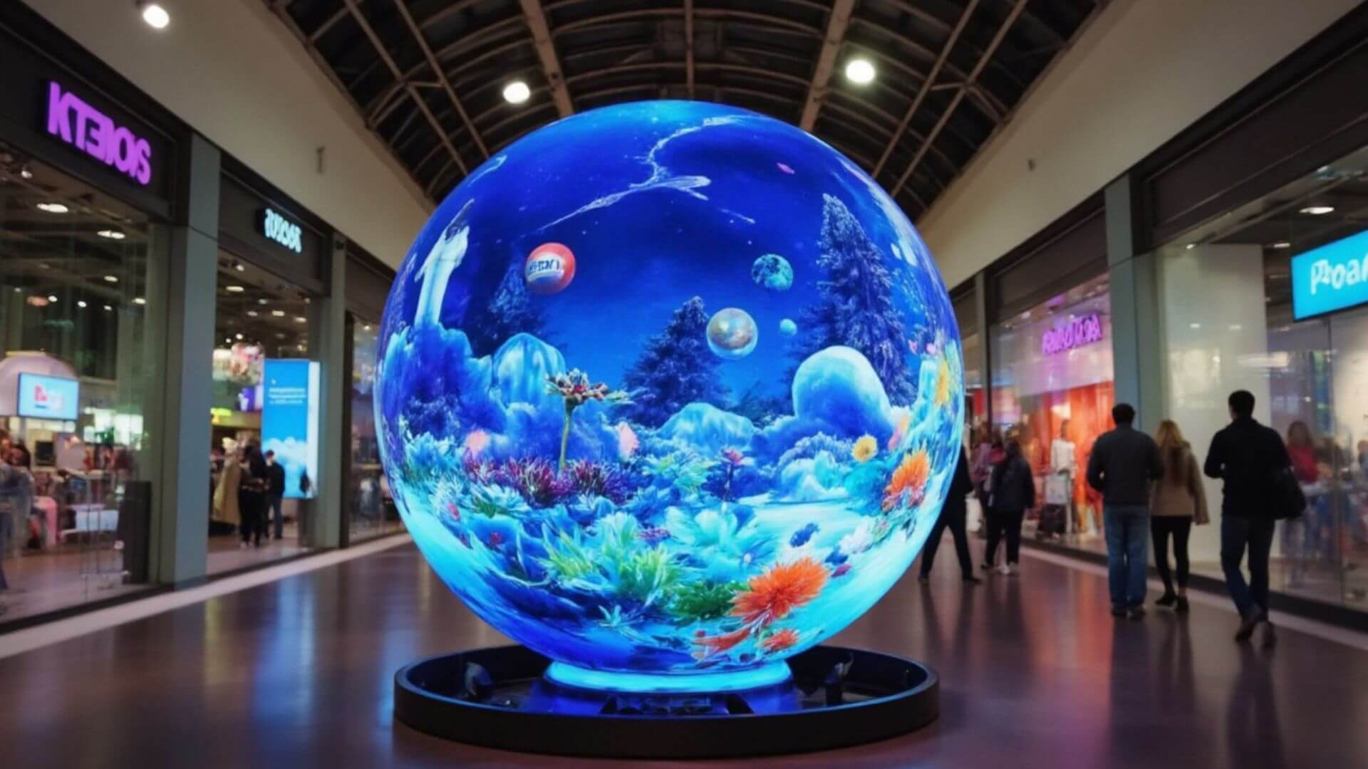 Spherical LED displays 3