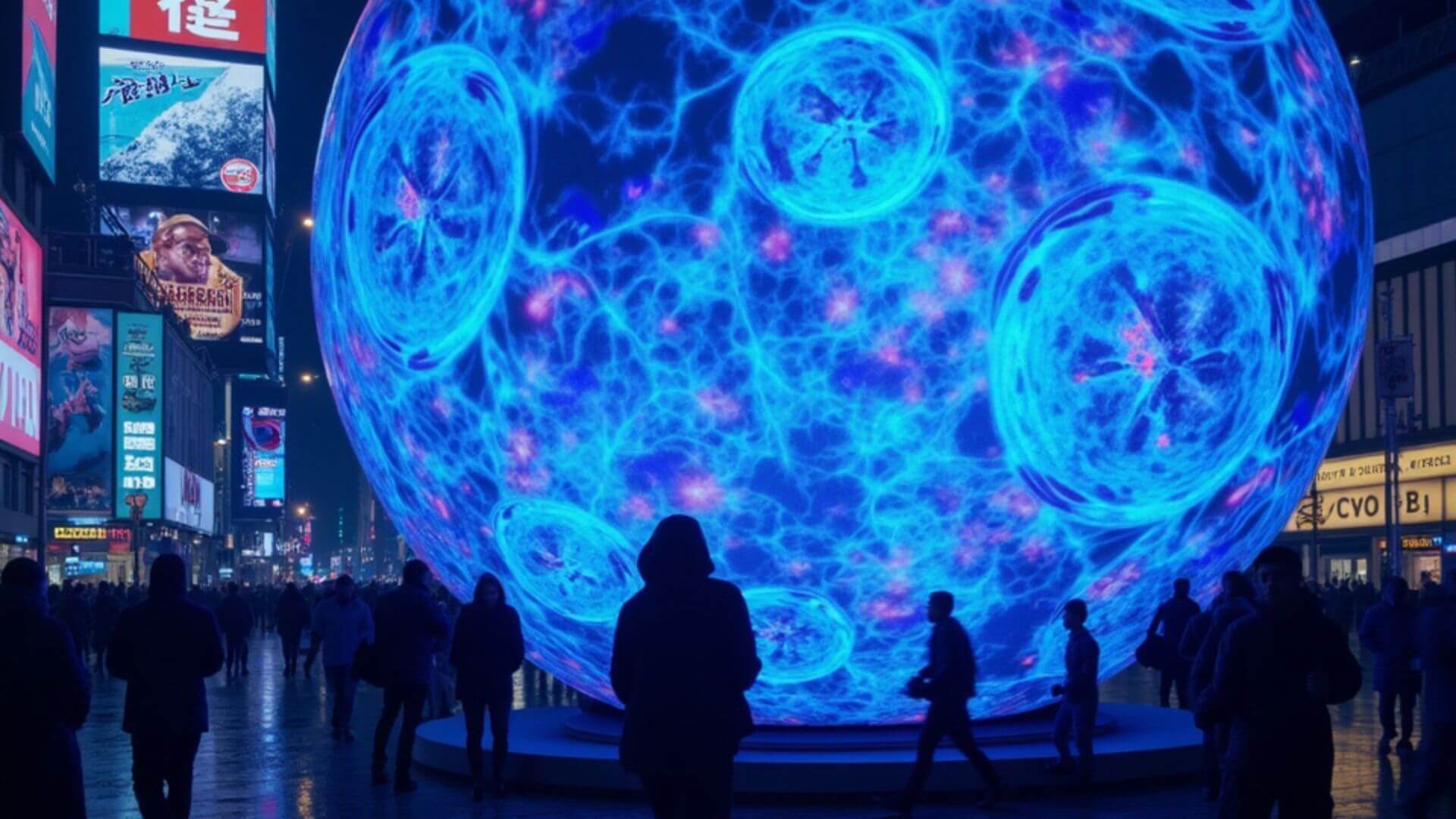 Spherical LED displays