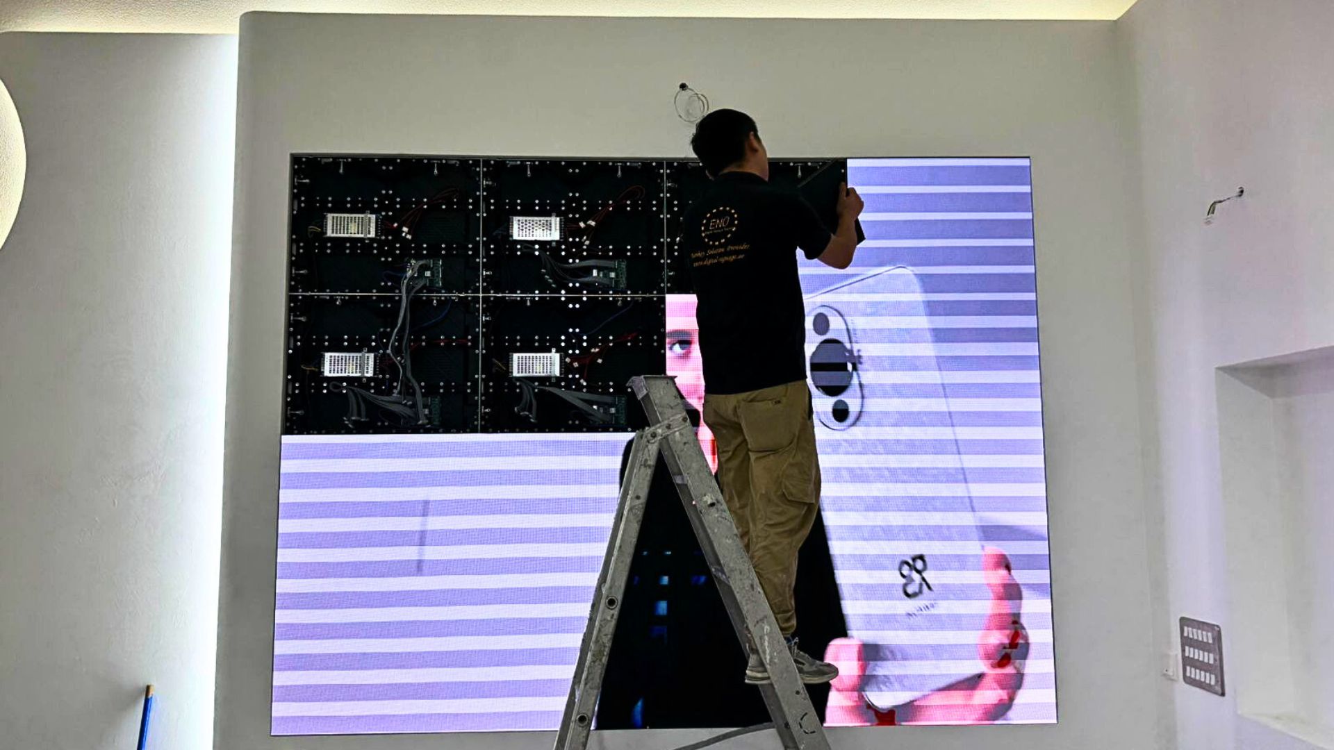 LED Installation Al Mandoos