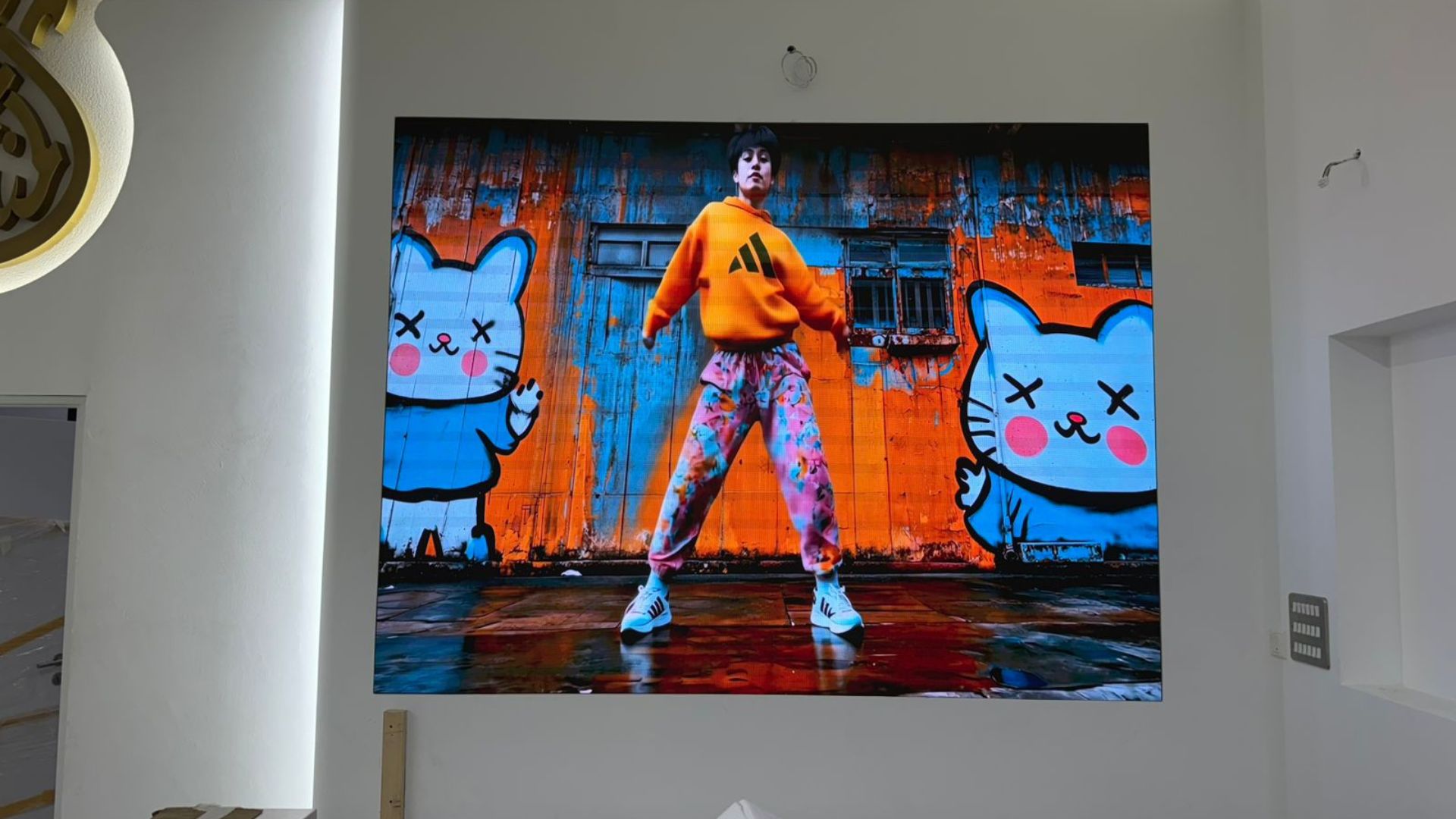 LED Installation Al Mandoos