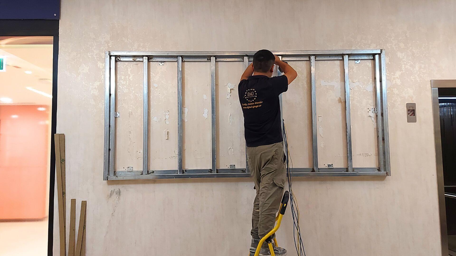 Indoor LED Installation BURJEEL MEDICAL