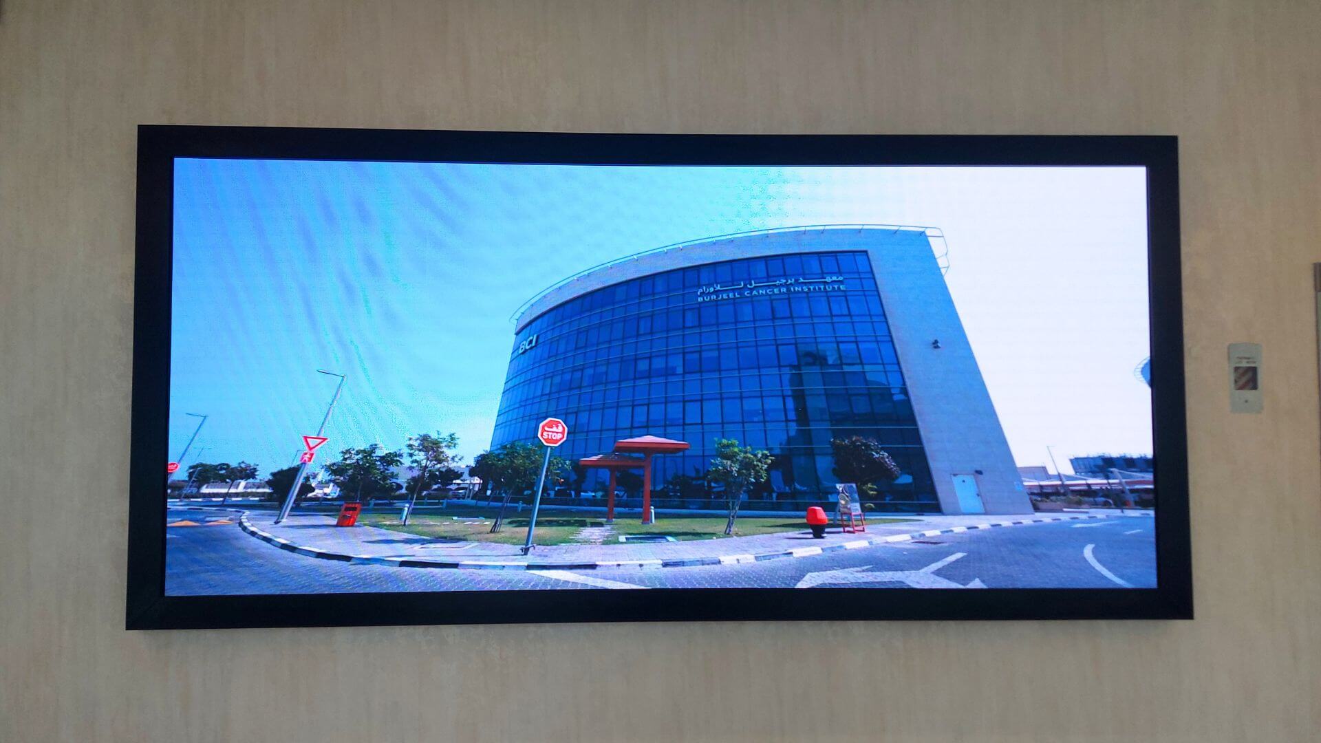 Indoor LED Installation BURJEEL MEDICAL