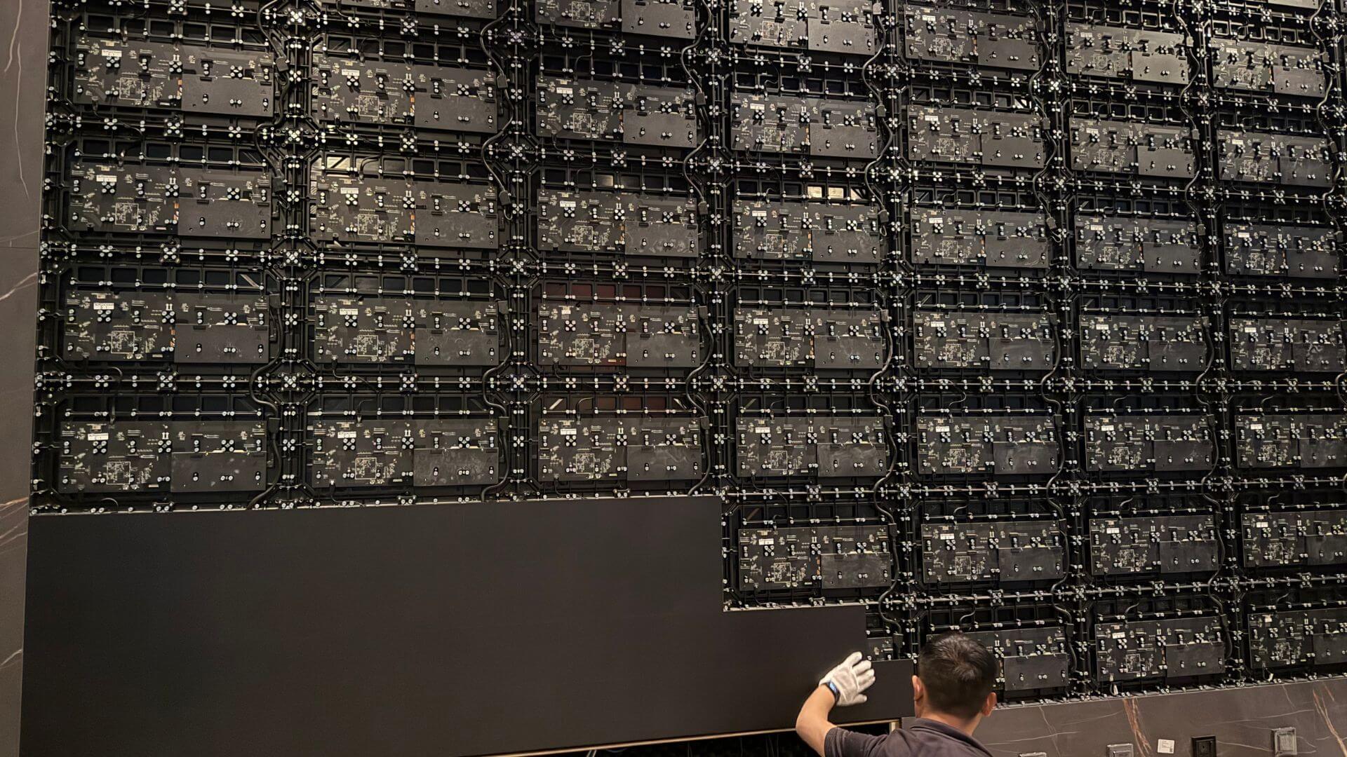 LED Installation Villa Home Cinema