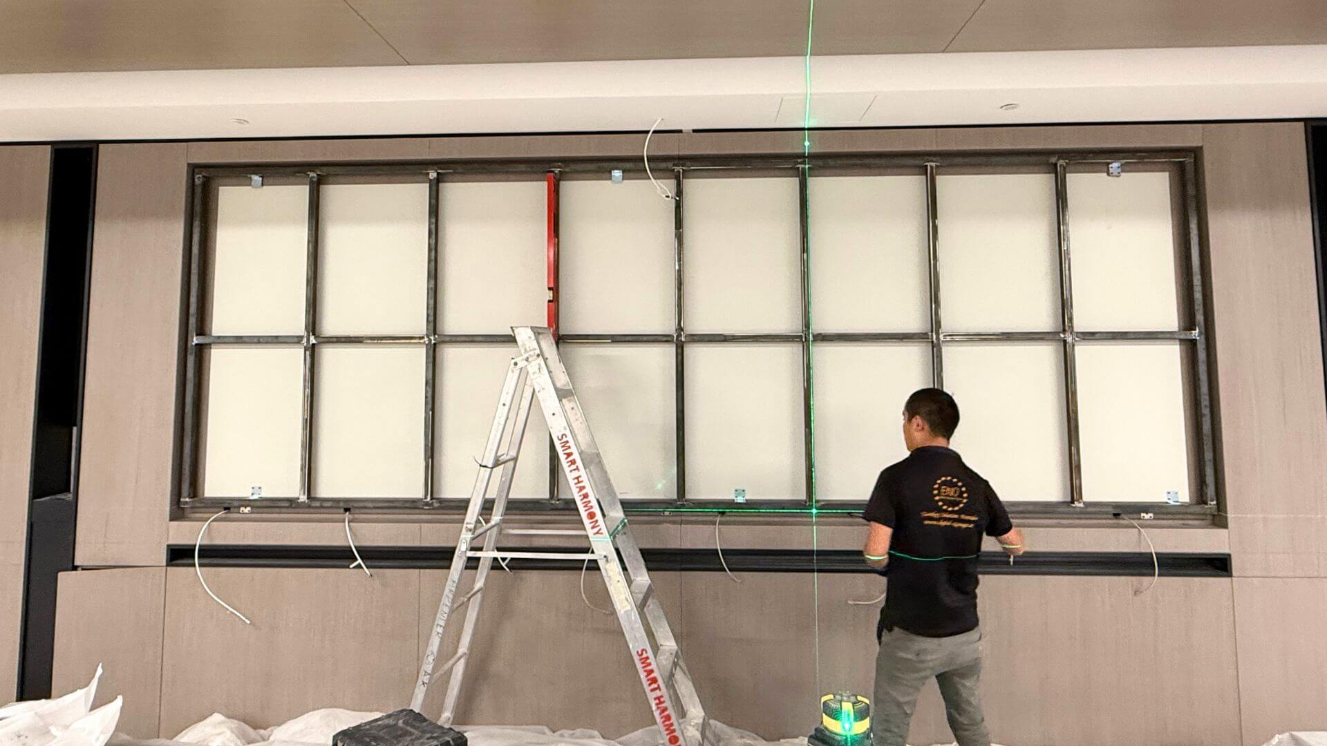 LED Installation ENEC Abu Dhabi